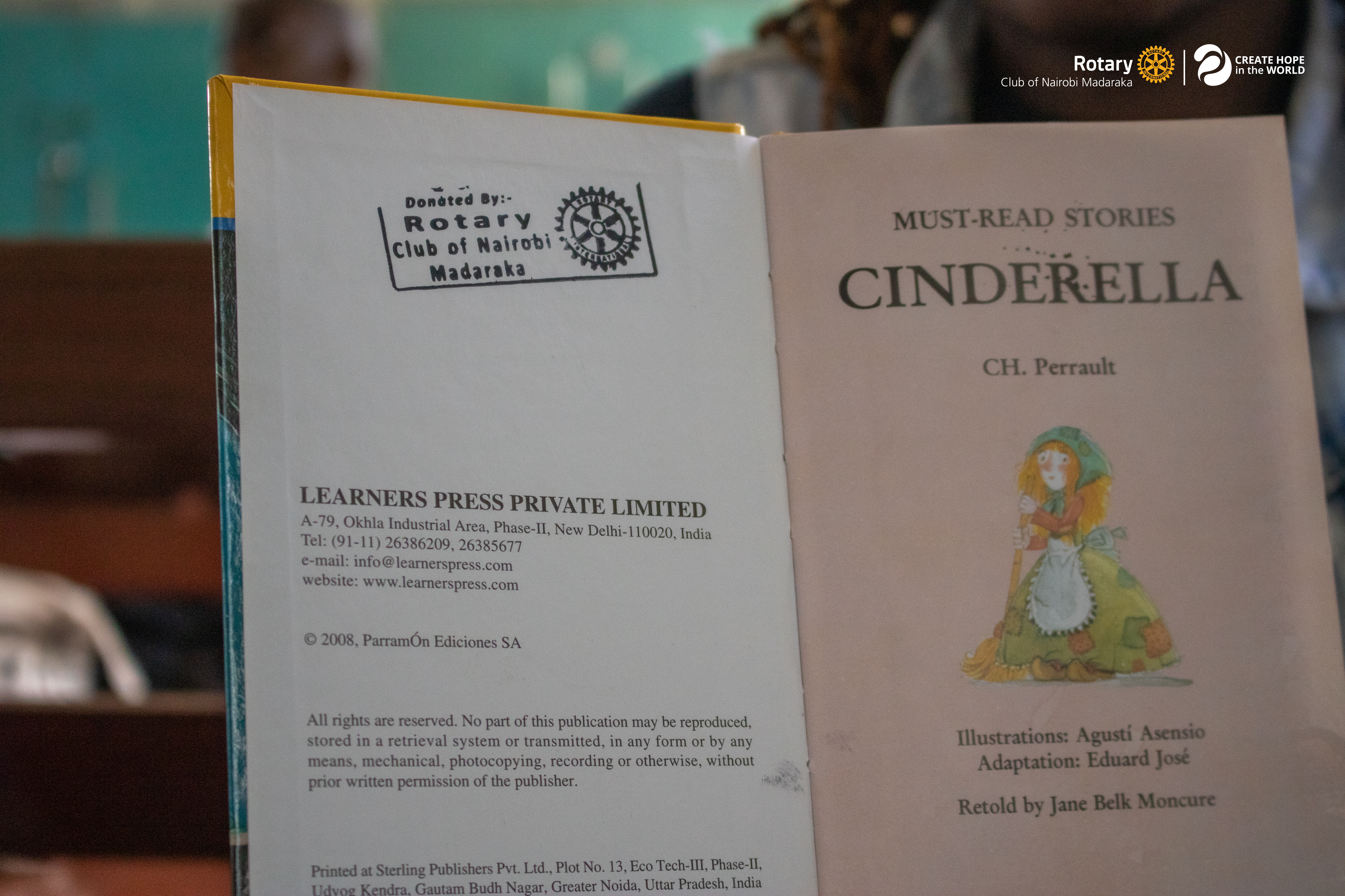 Maktaba Project: Friend's Integrated Centre Books Donation